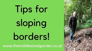 How to plant on a slope and other great sloping garden tips [upl. by Anikas]