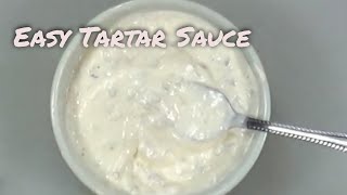 Easy Tartar Sauce Recipe  MOLCS Easy Recipes [upl. by Docilu]