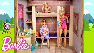 Barbie Morning Routine Summer Camp Adventures  Titi Toys amp Dolls [upl. by Anaytat]