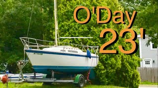 23 ODay Sailboat from 1978 [upl. by Truda]