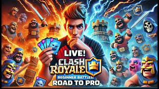 Target 8000 Trophies 26 Elixer deck Beginner Clash Royale Strategies  Live Stream amp Chillquot [upl. by Brion]