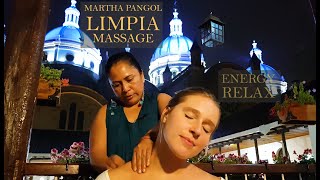 ASMR MARTHA ♥ PANGOL  LIMPIA ASMR MASSAGE SPIRITUAL CLEANSING CUENCA Pembersihan spiritual [upl. by Nylrem]