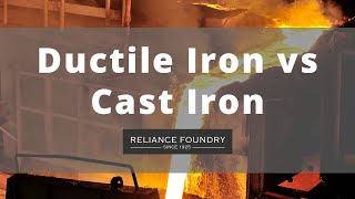 Ductile Iron vs Cast Iron [upl. by Ikcin]