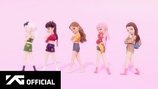 BLACKPINK X Selena Gomez  Ice Cream DANCE PERFORMANCE VIDEO in ZEPETO [upl. by Lucias581]