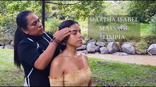 MARTHA ♥ PANGOL SPIRITUAL CLEANSING with OX EYES STONES amp HEAD MASSAGE HAIR BRUSHING ASMR [upl. by Oigolue]