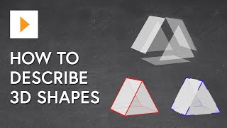 How To Describe 3D Shapes [upl. by Calista512]