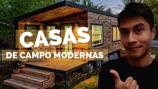 😮 casas de CAMPO MODERNAS con madera 01  Orlando González [upl. by Aihsiyt]