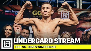 GGG vs Derevyanchenko Undercard [upl. by Antonia509]