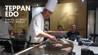 Teppan Edo FULL Dining Experience in Japan at EPCOT Walt Disney World [upl. by Anoi422]