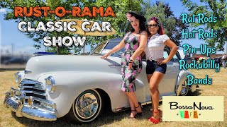 Rust O Rama American Classic Car Show Salem OR 2021 Rat Rods Hot Rods Rockabilly Kustom Kulture [upl. by Dede559]