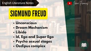 Sigmund Freud  Psychoanalytic Theory  IRENE FRANCIS [upl. by Mylor]