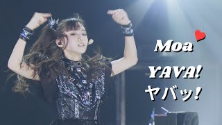 BABYMETAL  YAVA 『ヤバッ』 MOAMETAL mainly focus  Live compilation [upl. by Ehtyaf]