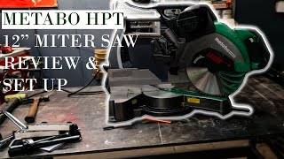 Metabo HPT 12quot Dual Bevel Sliding Miter Saw Review C12RSH2 [upl. by Randene]