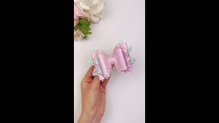 Hair Bow Tutorial  Miss O Crafts [upl. by Neitsabes192]