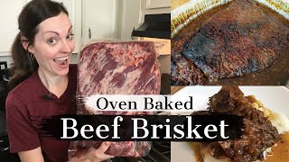 Oven Baked Beef Brisket  Best Brisket Recipe [upl. by Ogdon889]