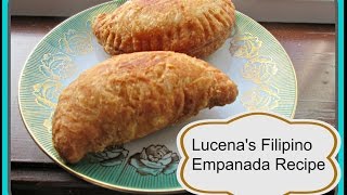 Lucenas Filipino Empanada Recipe  aSimplySimpleLife Filipino Recipe [upl. by Aniakudo736]