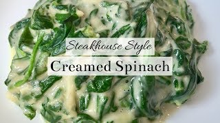 Creamed Spinach [upl. by Kalikow]