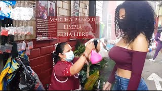 Martha ♥ Pangol amp Nathalia Market Limpia Feria Libre Cuenca Spiritual Cleansing Massage ASMR [upl. by Eaton]