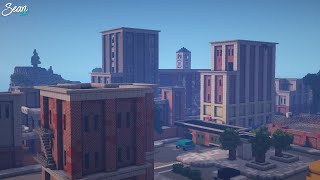 TILTED TOWERS in Minecraft  Minecraft Timelapse [upl. by Sidnac]