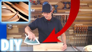 How to Apply Real Wood Edgebanding for beginners Iron on [upl. by Job725]