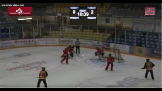 Ringette  Plays  Down Cycle to Back Pass Defensive Triangle Opener [upl. by Nabatse]