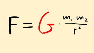 Gravitational Constant Explained [upl. by Aracat]