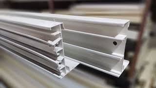 How to make window frame  aluminum aluminiummaker [upl. by Imena278]