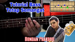 TUTORIAL BASS  Tetap Semangat  Bondan Prakoso [upl. by Avahc946]