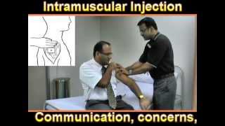 Intramuscular Injection Procedure Explained [upl. by Nnanerak323]