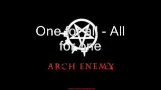 arch enemy  nemesis lyrics [upl. by Sairtemed776]