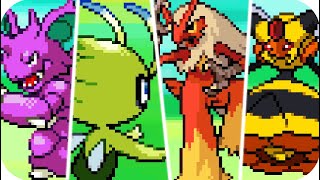 Pokémon Diamond amp Pearl  All Pokémon Sprite Animations HQ [upl. by Moyra]