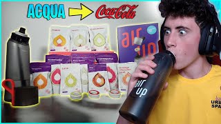 La BOTTIGLIA MAGICA che TRASFORMA LACQUA IN COCA COLA Funzionerà  Recensione amp Unboxing Air Up [upl. by Ewolram]