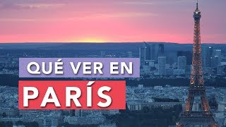 Qué ver en París  10 Lugares imprescindibles 🇫🇷 [upl. by Holle759]