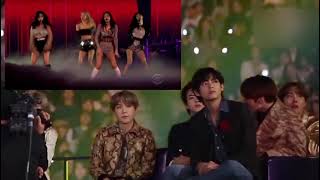 Bts reaction Blackpink Pretty Savage 2021 [upl. by Marys]