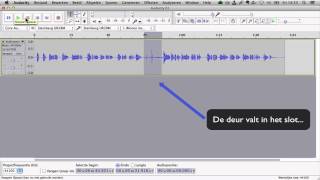 Tutorial Audacity voor beginners 01 [upl. by Pritchett36]