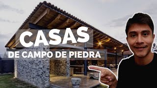 🙂 Casas de CAMPO MODERNAS con piedra 02  Orlando González [upl. by Hurwit]