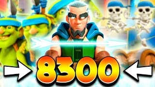 ROAD TO 8300 TROPHIES  Clash Royale [upl. by Ear]