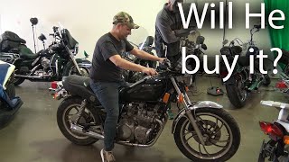 Selling our 700 Craigslist motorcycle [upl. by Opiak676]