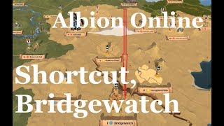 Albion Online  Caerleon to Bridgewatch fast almost safely [upl. by Esor]