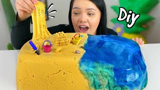 DIY Summer Slimes Jumbo Beach Cloud Snow Cone Watermelon [upl. by Wichman914]