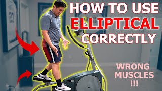 Youre Using the Elliptical WRONG  Physical Therapist Explains [upl. by Gina]