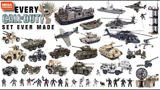 ALL Mega Construx Call Of Duty Sets 20202013 [upl. by Gnok50]