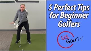 The 5 Best Tips for Beginner Golfers [upl. by Daza]