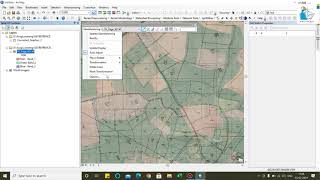 How to Georeference a KhasraCadastal Map in Arcgis [upl. by Surad]