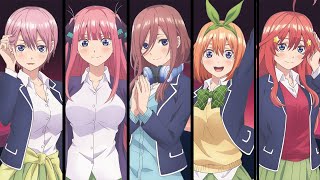 Gotoubun no Hanayome Opening Full Season 2  Gotoubun no Katachi Full Version Color Coded  Lyrics [upl. by Specht]