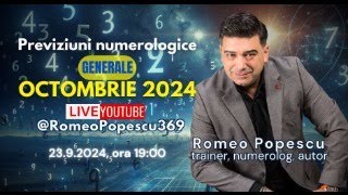 Previziuni Numerologice Generale Octombrie 2024 [upl. by Tallu]