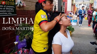 ASMR MARTHA ♥ PANGOL HEAD NECK MASSAGE SPIRITUAL CLEANSING LIMPIA pembersihan spiritual DUKUN [upl. by Kamillah]