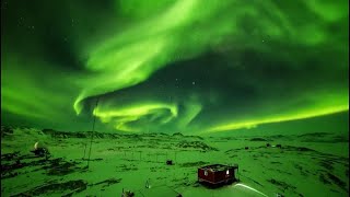 Uns espectacular aurora boreal desde la Antártida [upl. by Sauncho310]