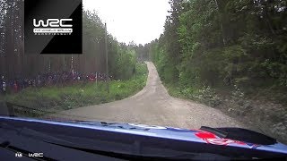 WRC  Neste Rally Finland 2019 Shakedown ONBOARD Breen [upl. by Fin]