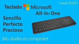 Teclado Microsoft All in One ¡sencillo y perfecto [upl. by Fontes]